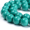 Dyed Natural Mashan Jade Beads Strands X-DJDA-E266-6mm-01-3