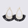 (Jewelry Parties Factory Sale)PU Leather Dangle Earrings EJEW-JE03605-05-1